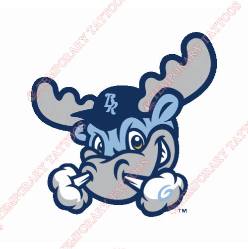 Wilmington Blue Rocks Customize Temporary Tattoos Stickers NO.7802